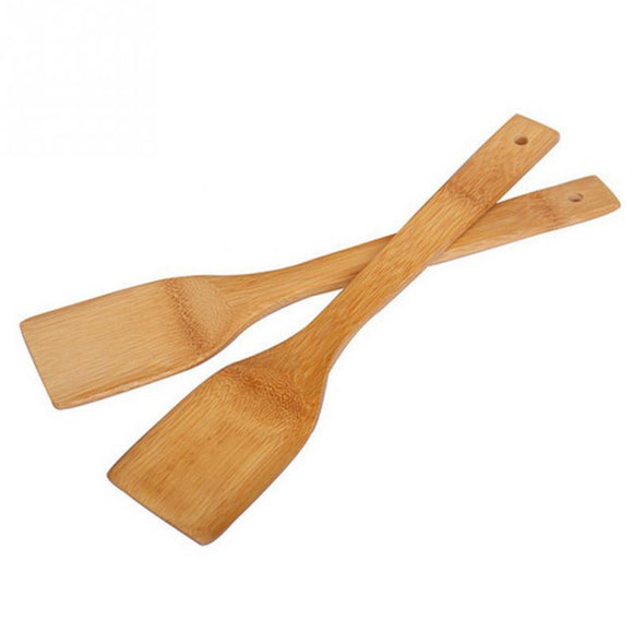 Natural Healthy Bamboo Wood Kitchen Spatula Cooking Utensil-Rosettas-Country-Kitchen