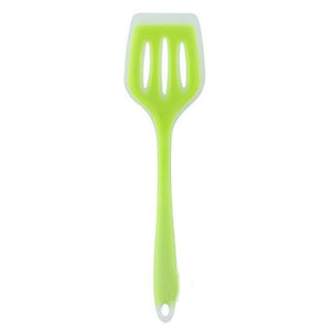 Non Stick Silicone Flexible Slotted Turner Spatula-Rosettas-Country-Kitchen