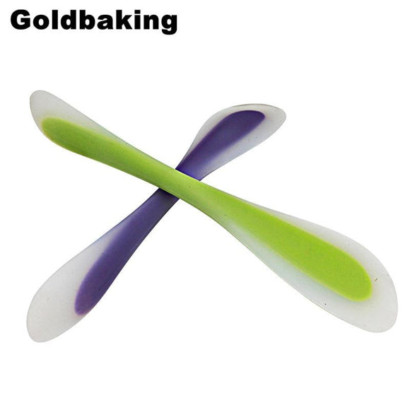 One Piece Double Side Multi-Function Silicone Spoon And Spatula Silicon Jar Scraper-Rosettas-Country-Kitchen