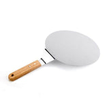 Pizza Peel Oak Handle Stainless Steel Baking Pastry Pizza Tool-Rosettas-Country-Kitchen