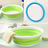 Portable Collapsible Bucket High Capacity Household Cleaning Supplies-Rosettas-Country-Kitchen