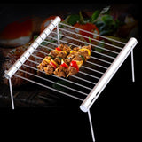 Portable Stainless Steel Folding Mini Pocket BBQ Grill-Rosettas-Country-Kitchen