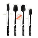 Premium Silicone Spatula Set Non-Stick Kitchen Utensils Ergonomic One Piece Design-Rosettas-Country-Kitchen