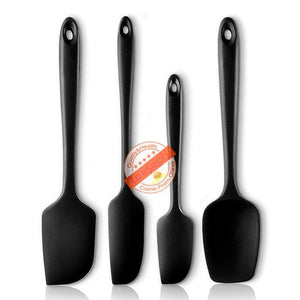 Premium Silicone Spatula Set Non-Stick Kitchen Utensils Ergonomic One Piece Design-Rosettas-Country-Kitchen