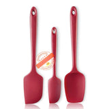 Premium Silicone Spatula Set Non-Stick Kitchen Utensils Ergonomic One Piece Design-Rosettas-Country-Kitchen