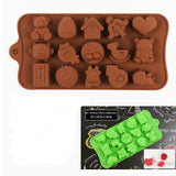 Silicone Non-stick Cake Jelly and Candy Mold 29 Different 3D Shapes-Rosettas-Country-Kitchen