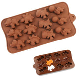 Silicone Non-stick Cake Jelly and Candy Mold 29 Different 3D Shapes-Rosettas-Country-Kitchen