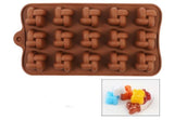 Silicone Non-stick Cake Jelly and Candy Mold 29 Different 3D Shapes-Rosettas-Country-Kitchen