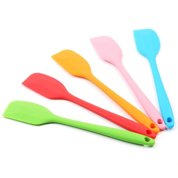 Silicone Scraper Cream Cake Spatula Mixing Batter Scraper Butter Mixer Cake Brushes Baking Kitchenware-Rosettas-Country-Kitchen