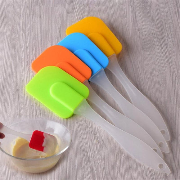 Silicone Spatula Scraper Silicone Handled Baking Utensil-Rosettas-Country-Kitchen