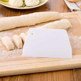 Smooth Trapezoid Shaped Pastry Scraper Dough Cutter-Rosettas-Country-Kitchen