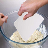 Smooth Trapezoid Shaped Pastry Scraper Dough Cutter-Rosettas-Country-Kitchen