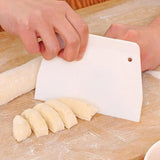 Smooth Trapezoid Shaped Pastry Scraper Dough Cutter-Rosettas-Country-Kitchen