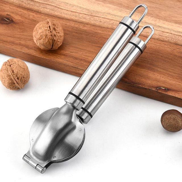 Stainless Steel 2 in 1 Quick Chestnut Clip Walnut Pliers Metal NutCrac –  Rosettas-Country-Kitchen