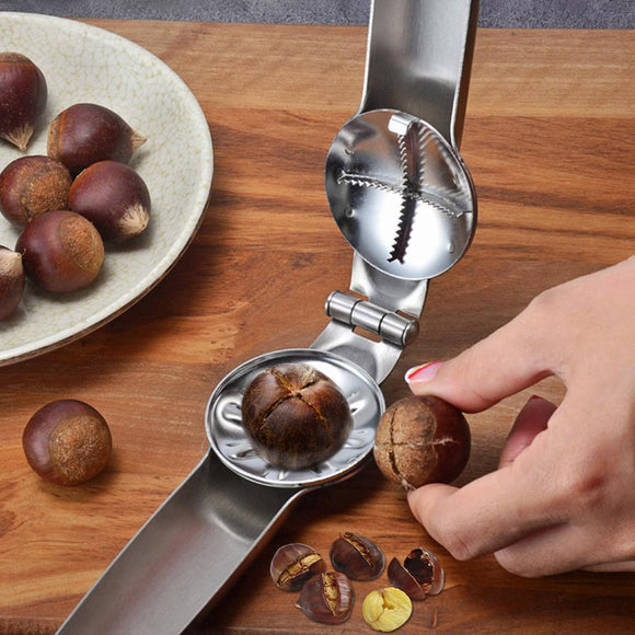 Chestnut Clip Metal Nut Opener Plier Multifunction Chestnut Opener