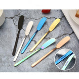 Stainless steel butter knife long handle jam butter spatula tableware knife Kitchen tools-Rosettas-Country-Kitchen