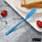 Stainless steel butter knife long handle jam butter spatula tableware knife Kitchen tools-Rosettas-Country-Kitchen