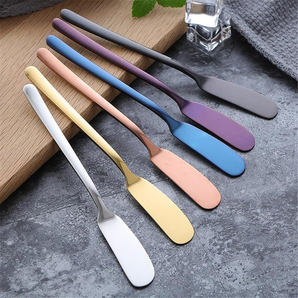 Stainless Steel Butter Knife Utensil Jam Spreader Cheese Slicer-Rosettas-Country-Kitchen