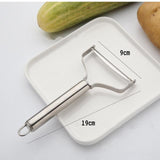 Stainless Steel Cabbage Vegetable Graters Wide Mouth Fruit Peelers Vegetable Zesters Cutters-Rosettas-Country-Kitchen