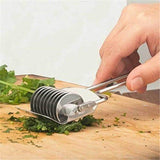 Stainless Steel Chopper Slicer Garlic Coriander Cutter Cooking Tool-Rosettas-Country-Kitchen