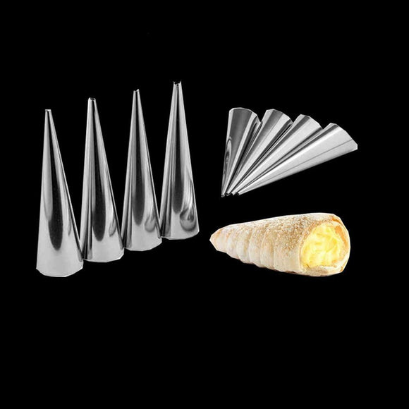 Stainless Steel Conical Pastry Spiral Croissant Horn-Rosettas-Country-Kitchen