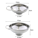 Stainless Steel Wide Mouth Canning Funnel Cup Food Pickles Jam Funnel-Rosettas-Country-Kitchen