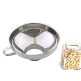 Stainless Steel Wide Mouth Canning Funnel Cup Food Pickles Jam Funnel-Rosettas-Country-Kitchen