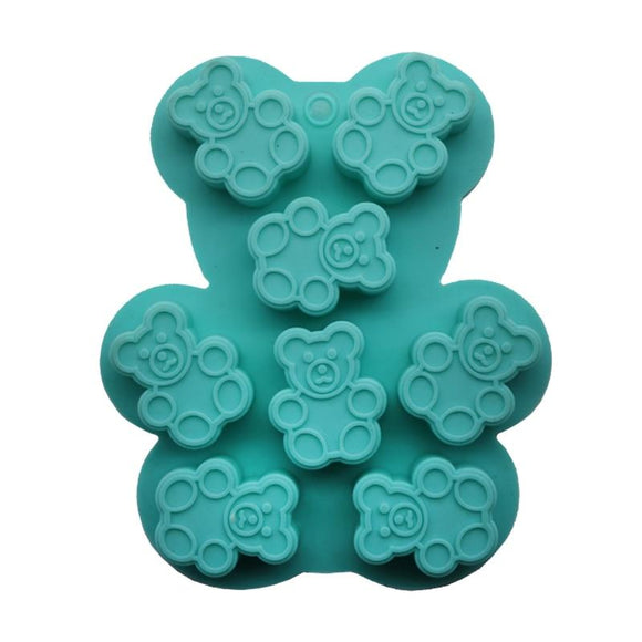 Teddy Bear Silicone Non-Stick Chocolate Fondant Jelly Cake Mold-Rosettas-Country-Kitchen