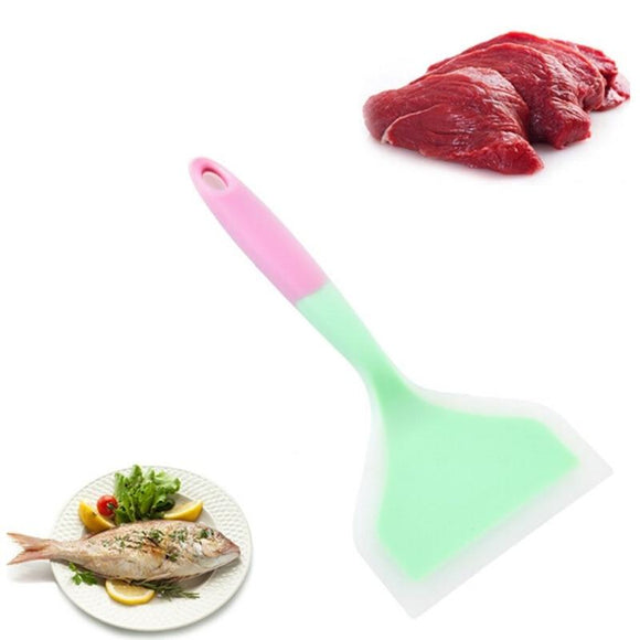 Wide Silicone Non-stick Turners Spatula Scraper-Rosettas-Country-Kitchen