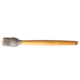 Wood And Silicone Spatula Kitchen Utensils Non-Stick Cookware-Rosettas-Country-Kitchen